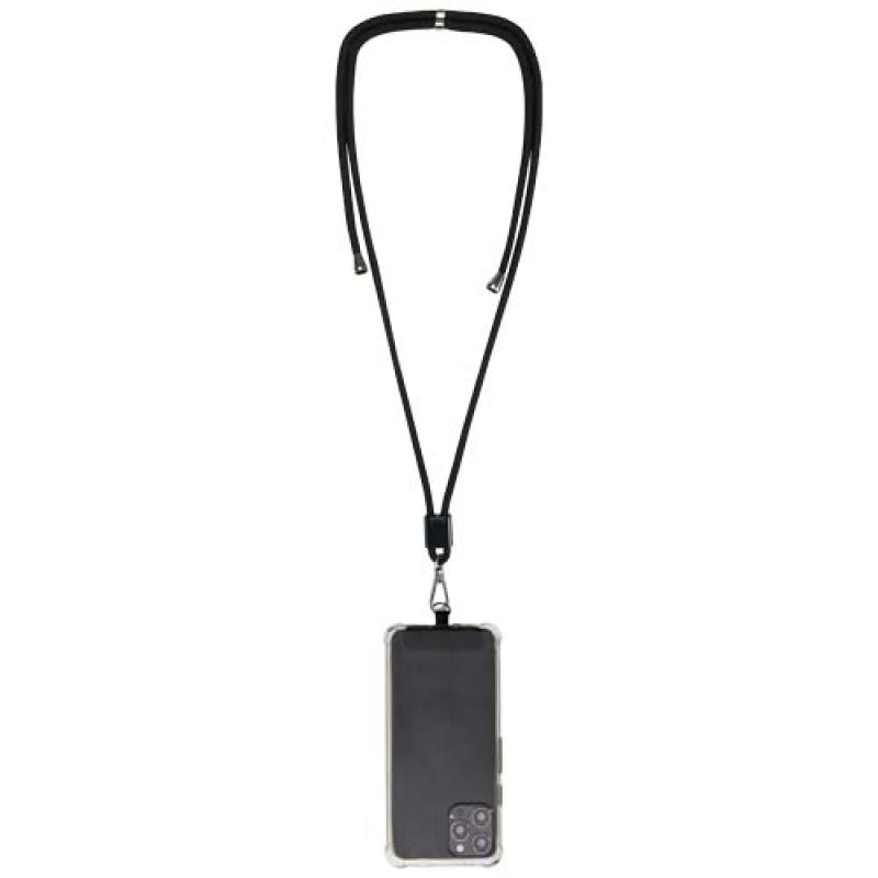 Lanyard ajustable reciclado para smartphone "Vega"