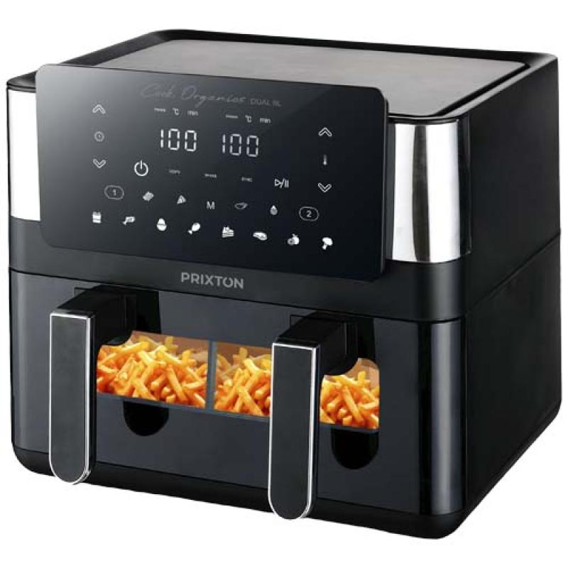 Freidora de aire dual de 8 l "Prixton Cook Organics"