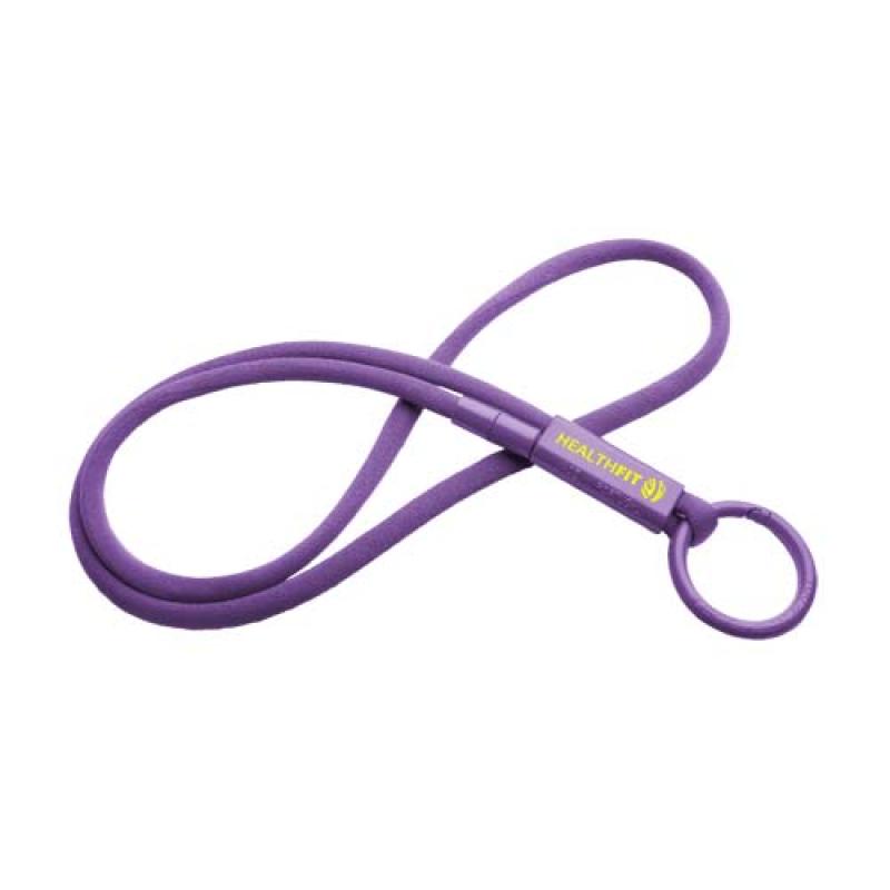 Lanyard con tubo de plástico reciclado "Tubyard"