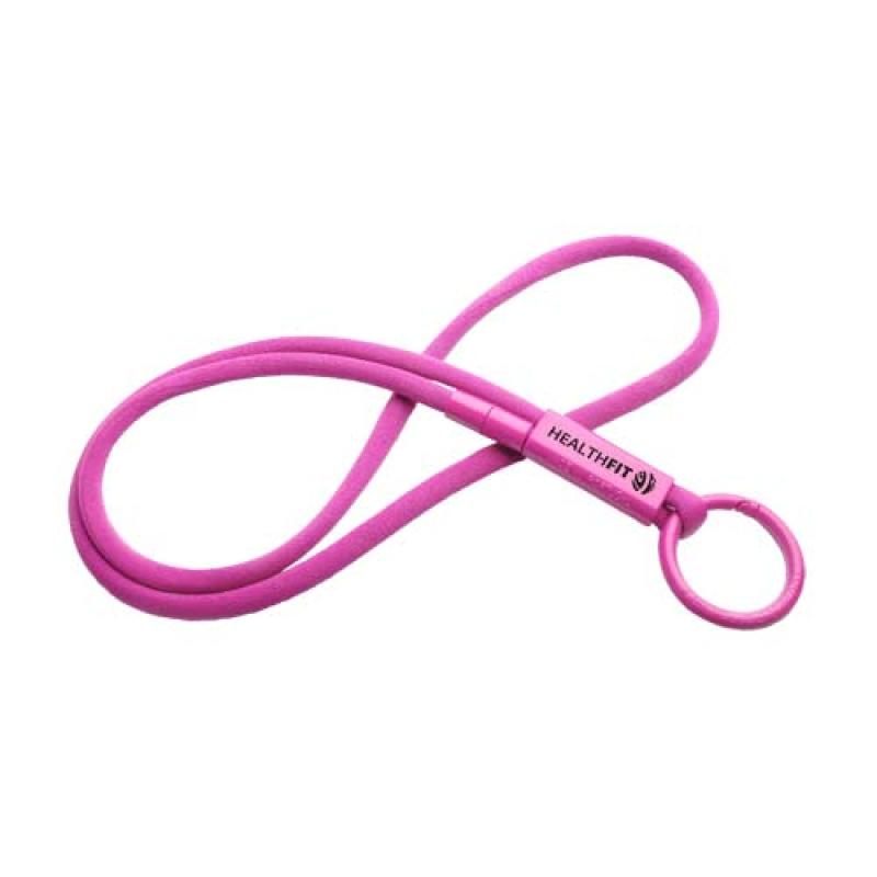 Lanyard con tubo de plástico reciclado "Tubyard"