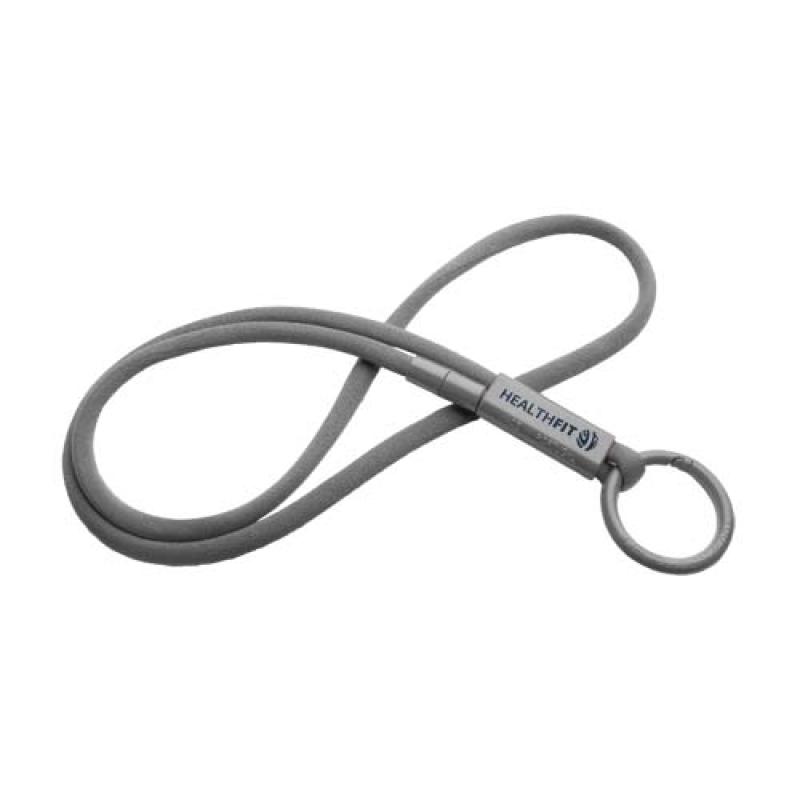 Lanyard con tubo de plástico reciclado "Tubyard"