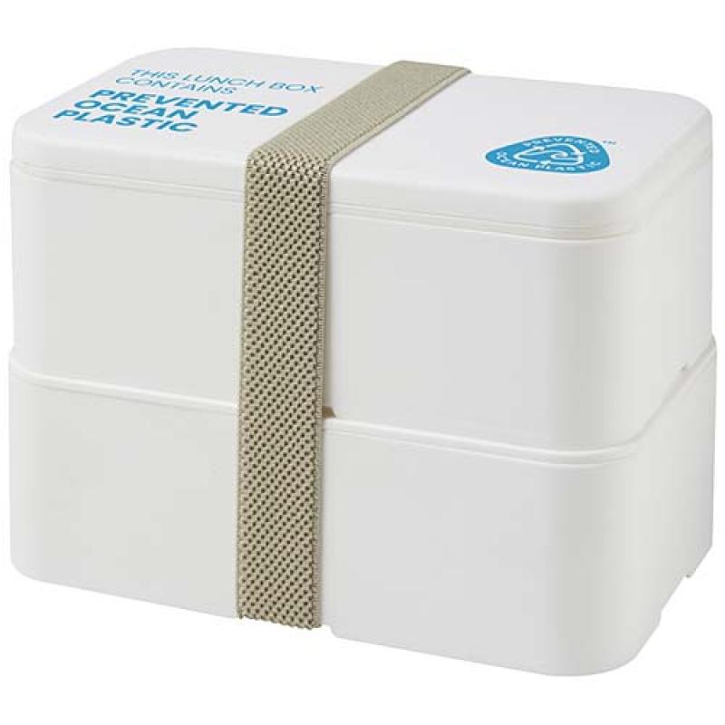 Fiambrera de doble capa de 700+700 ml "MIYO POP"
