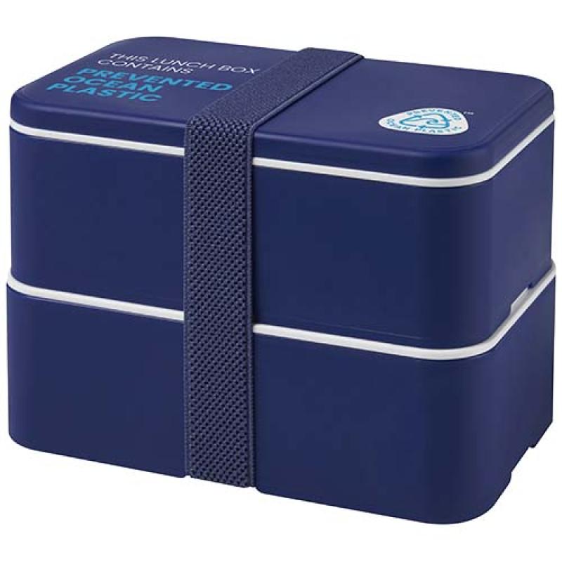 Fiambrera de doble capa de 700+700 ml "MIYO POP"