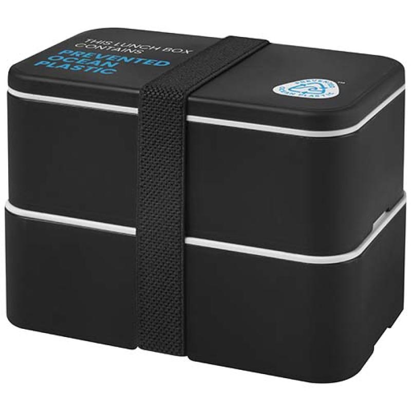 Fiambrera de doble capa de 700+700 ml "MIYO POP"
