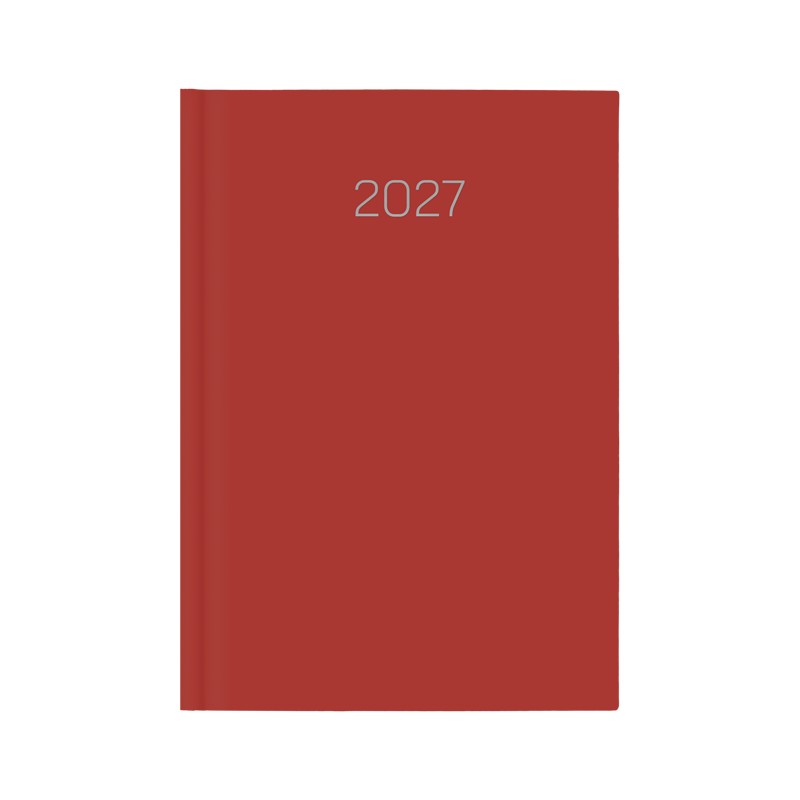 D07-Dietario Base 58-Premium C20-Rojo