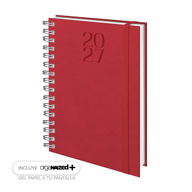 D08-Dietario Base Wire'o C7-Edolo A80-Rojo