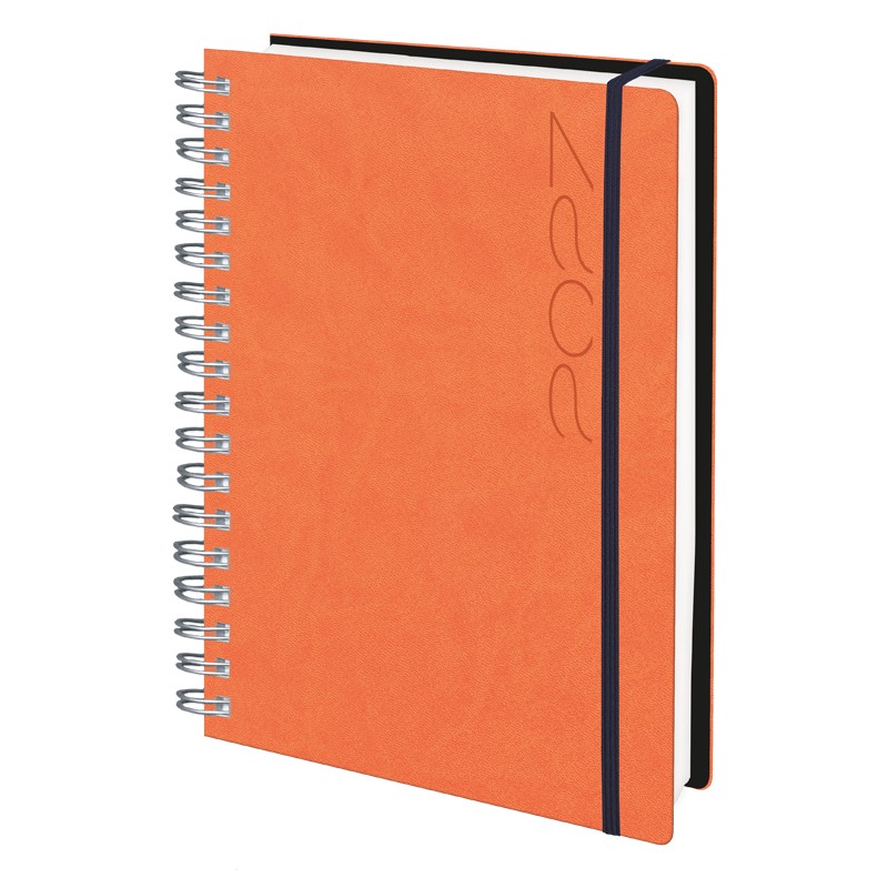 D13-Agenda Día Wire'o 6H-Tucson Flex 452-Naranja
