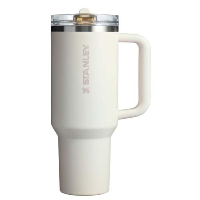 Vaso Stanley Quencher® ProTour 1180 ml de acero inoxidable reciclado aislado con pajita abatible