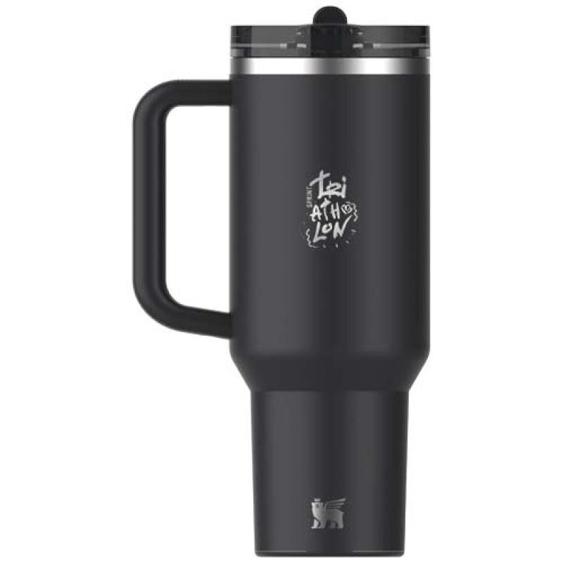 Vaso Stanley Quencher® ProTour 1180 ml de acero inoxidable reciclado aislado con pajita abatible