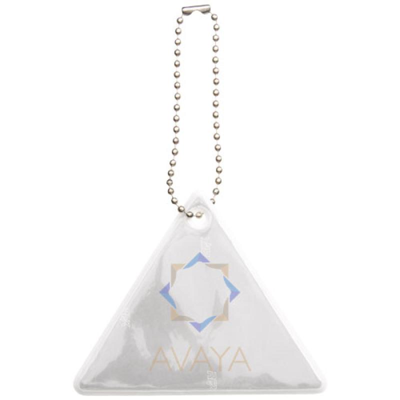 Colgante triangular de PVC reflectante H-12 RFX™