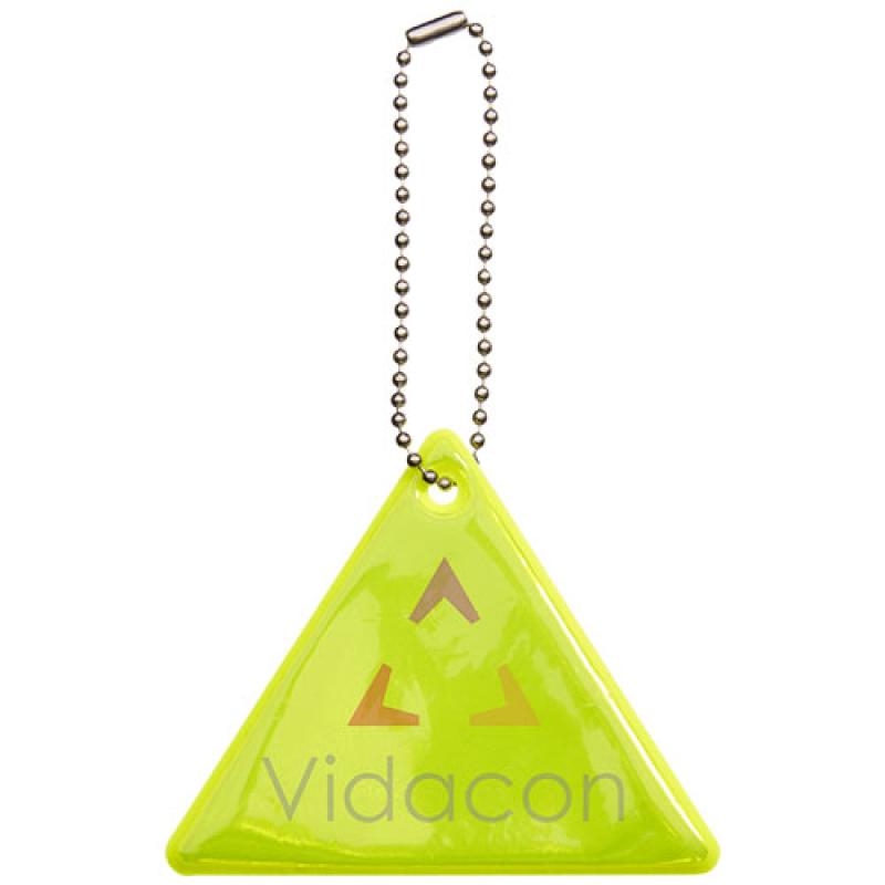 Colgante triangular de PVC reflectante H-12 RFX™