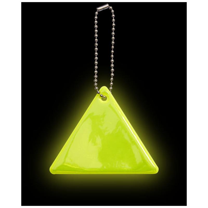 Colgante triangular de PVC reflectante H-12 RFX™