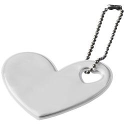 Colgante de corazón de PVC reflectante H-12 RFX™