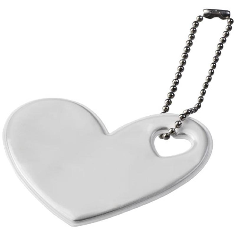Colgante de corazón de PVC reflectante H-12 RFX™