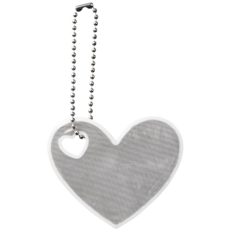 Colgante de corazón de PVC reflectante H-12 RFX™