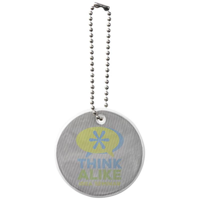 Colgante de circulo pequeño de PVC reflectante H-12 RFX™