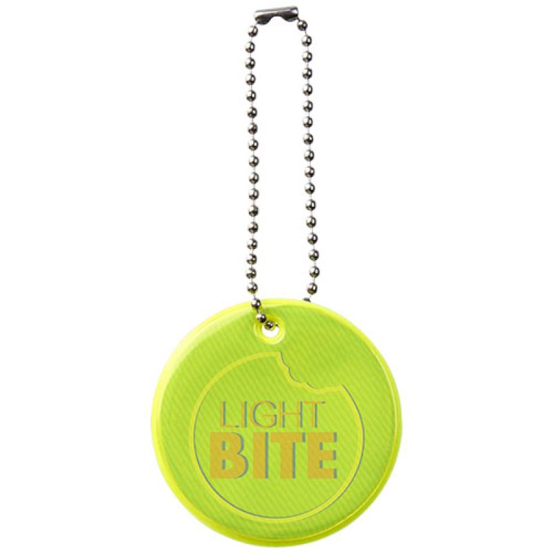 Colgante de circulo pequeño de PVC reflectante H-12 RFX™