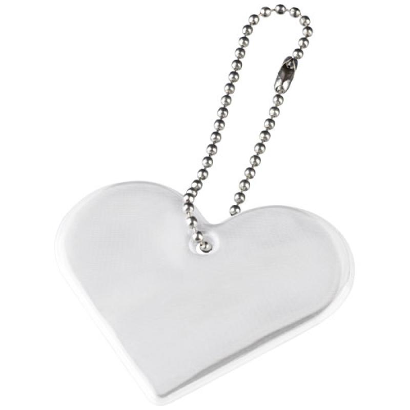 Colgante de corazón de PVC reflectante H-16 RFX™
