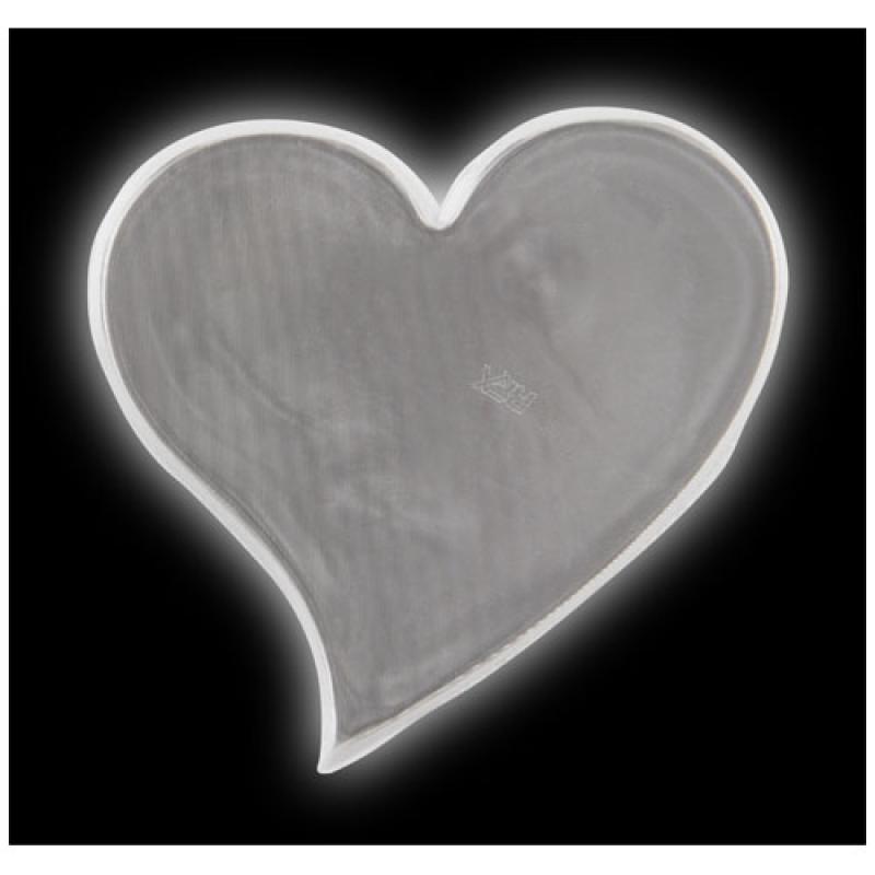 Pegatina de corazón grande de PVC reflectante S-12 RFX™