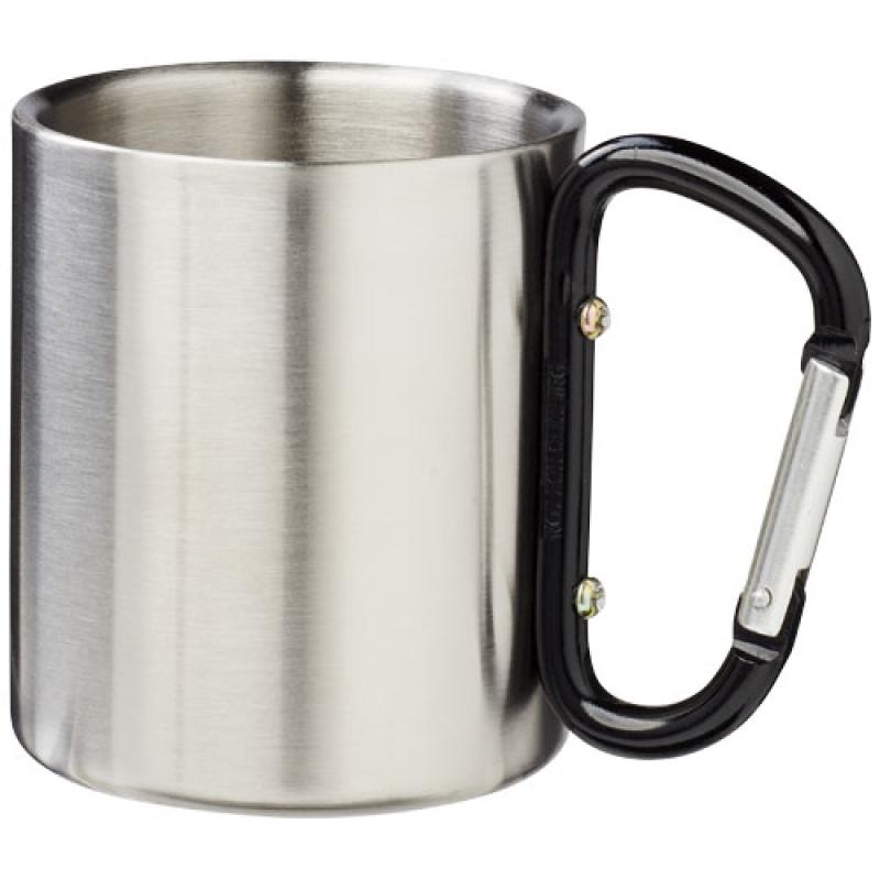 Taza isotérmica de 200 ml con mosquetón Alps