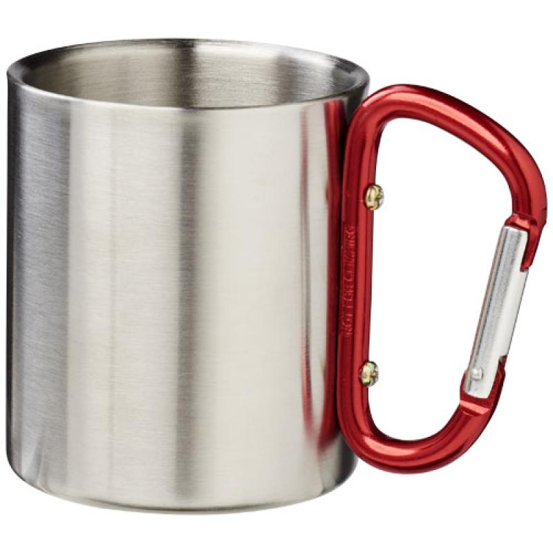 Taza isotérmica de 200 ml con mosquetón Alps