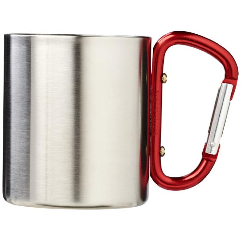 Taza isotérmica de 200 ml con mosquetón Alps