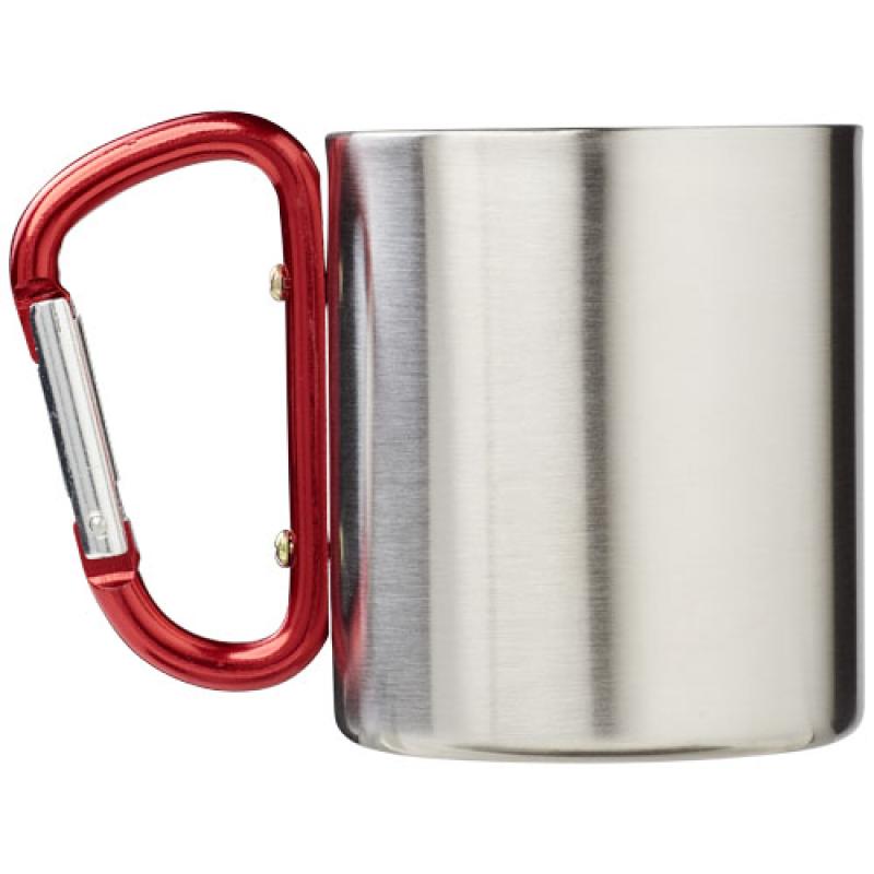Taza isotérmica de 200 ml con mosquetón Alps