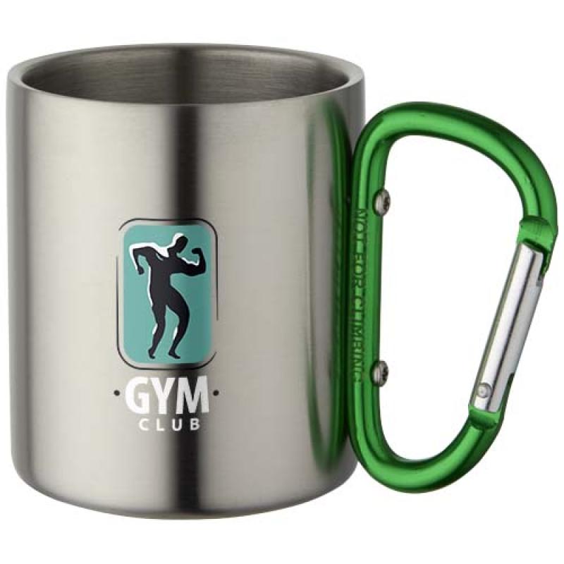 Taza isotérmica de 200 ml con mosquetón Alps