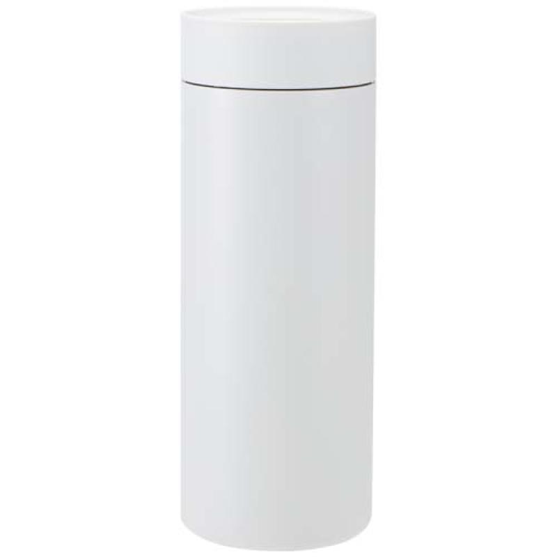 Botella de 650 ml de acero inoxidable reciclado con certificado RCS de doble pared con 3 tapas Iluminate