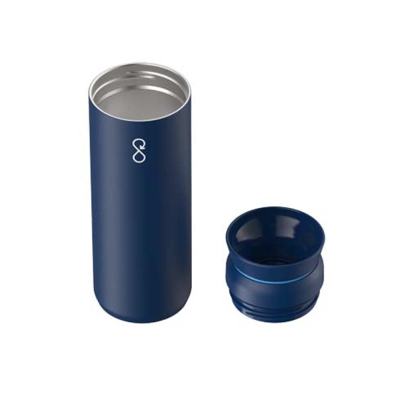 Vaso de acero inoxidable reciclado Ocean Bottle Peak Brew 590 ml