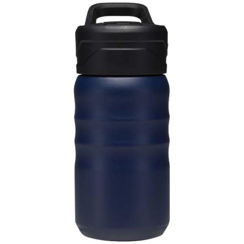 Botella deportiva Knox de 350 ml de acero inoxidable de doble pared reciclado RCS con pajita abatible