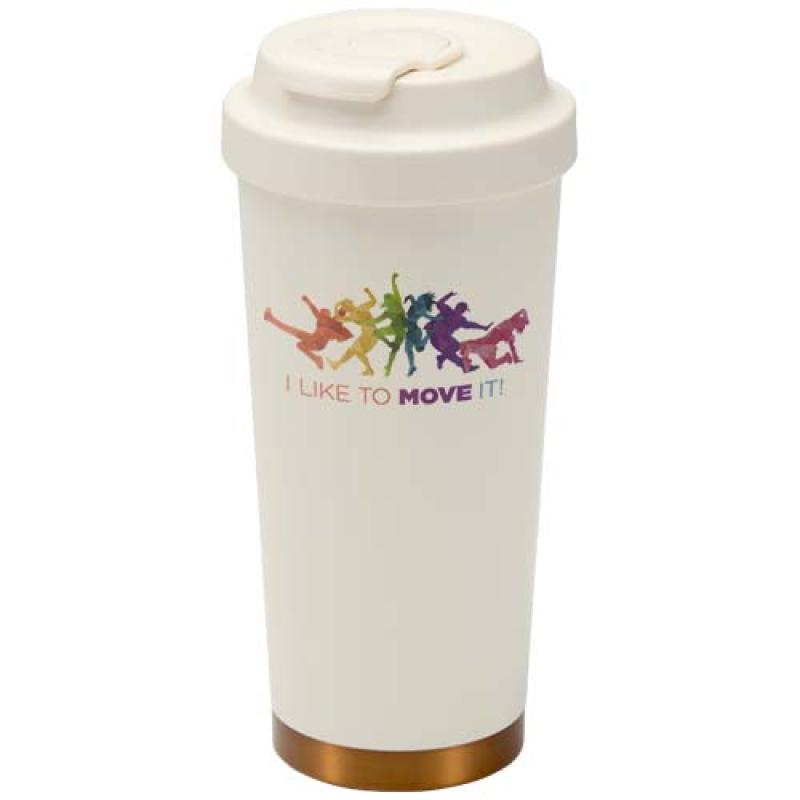 Vaso térmico Hampton de 480 ml, de acero inoxidable reciclado RCS, con doble pared y aislamiento al vacío