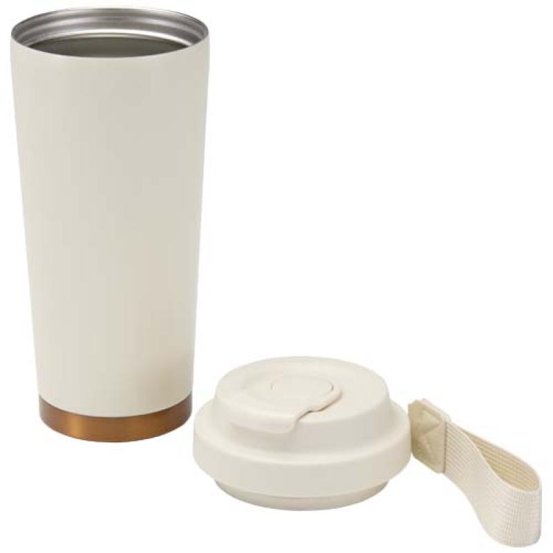 Vaso térmico Hampton de 480 ml, de acero inoxidable reciclado RCS, con doble pared y aislamiento al vacío