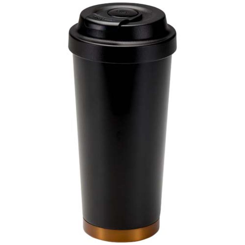 Vaso térmico Hampton de 480 ml, de acero inoxidable reciclado RCS, con doble pared y aislamiento al vacío