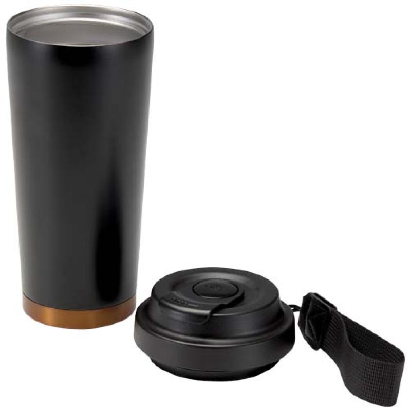 Vaso térmico Hampton de 480 ml, de acero inoxidable reciclado RCS, con doble pared y aislamiento al vacío