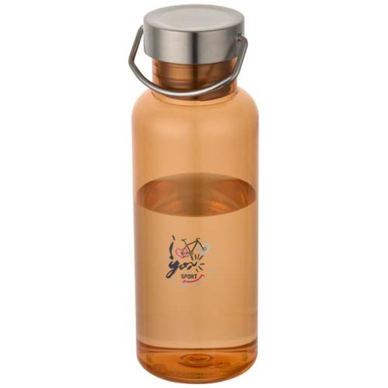 Botella de agua Thor de 600 ml, fabricada con RPET reciclado de RCS