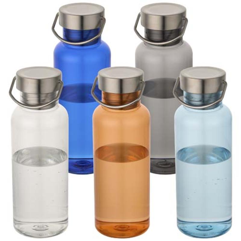 Botella de agua Thor de 600 ml, fabricada con RPET reciclado de RCS