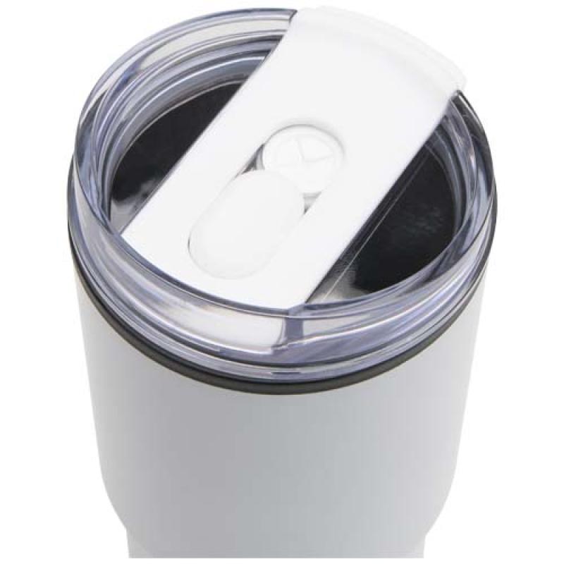 Vaso térmico de doble pared reciclado RCS de 540 ml de Westin con pajita