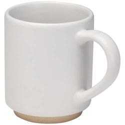 Taza de cerámica apilable Camilla de 180 ml con acabado mate
