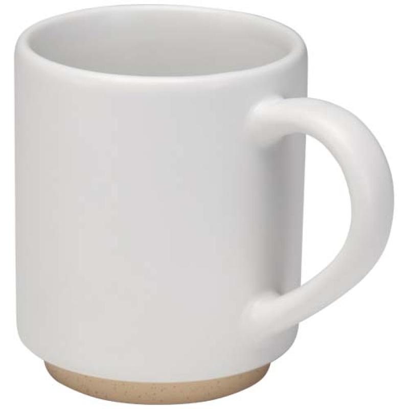 Taza de cerámica apilable Camilla de 180 ml con acabado mate