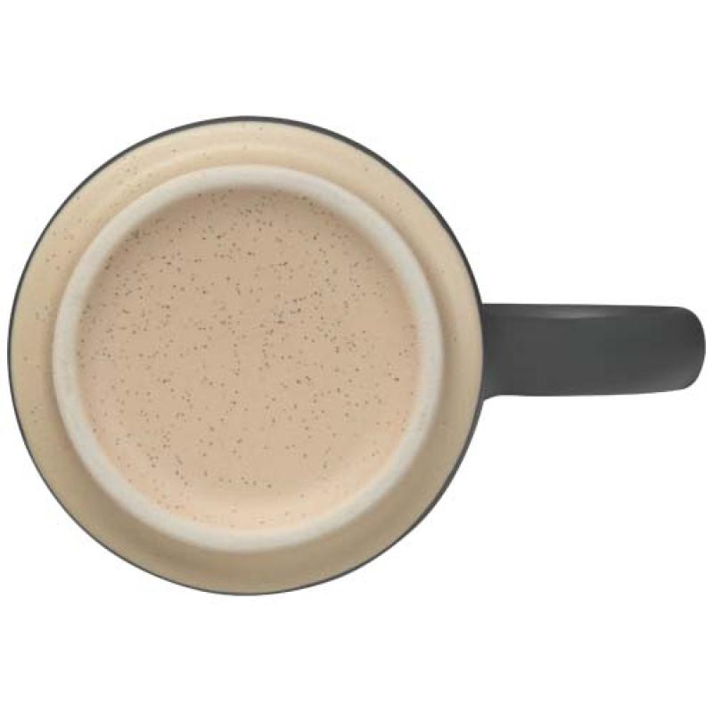 Taza de cerámica apilable Camilla de 180 ml con acabado mate