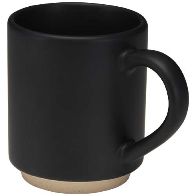 Taza de cerámica apilable Camilla de 180 ml con acabado mate