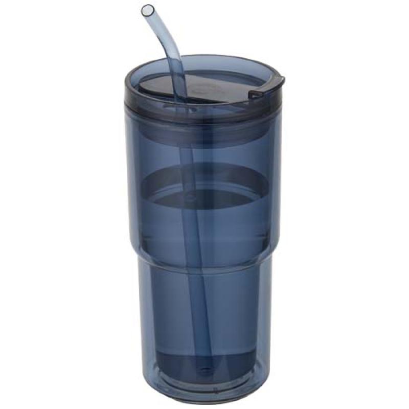 Vaso de plástico de doble pared Archer de 480 ml