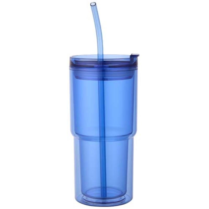 Vaso de plástico de doble pared Archer de 480 ml