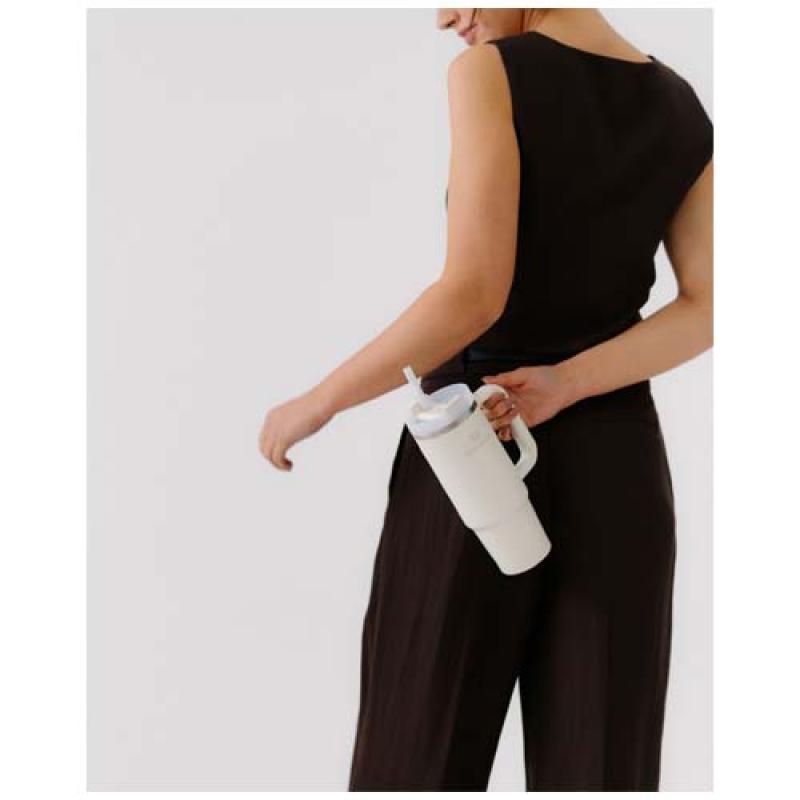 Vaso aislado de acero inoxidable reciclado Stanley Quencher® H2.0 FlowState™ 890 ml