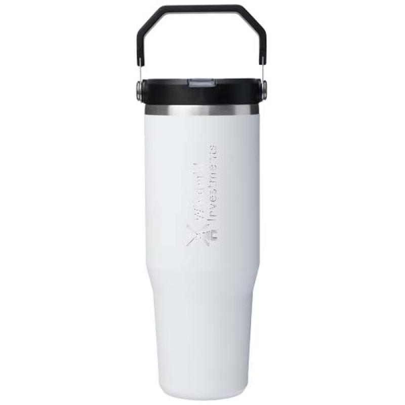 Stanley IceFlow™ 2.0 Vaso aislado de acero inoxidable de 890 ml con pajita abatible
