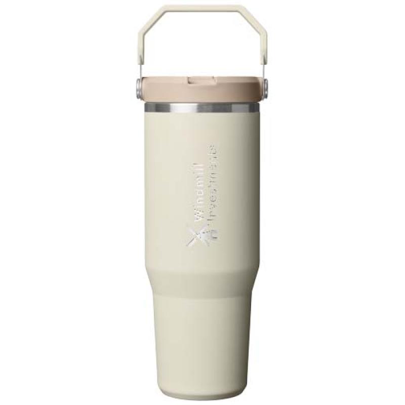 Stanley IceFlow™ 2.0 Vaso aislado de acero inoxidable de 890 ml con pajita abatible