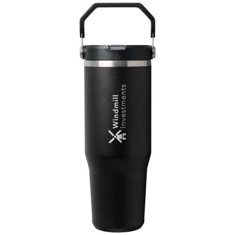 Stanley IceFlow™ 2.0 Vaso aislado de acero inoxidable de 890 ml con pajita abatible