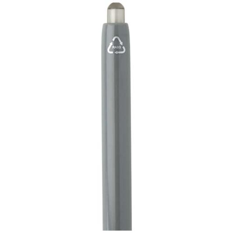 Bolígrafo de doble inyección de material reciclado RCS (tinta azul) "Glen"