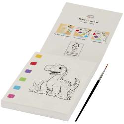 Set de cuaderno para colorear y rotuladores acuarelables "Quell"